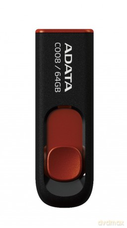 Pendrive Dashdrive C008 64GB USB Czarno-czerwony