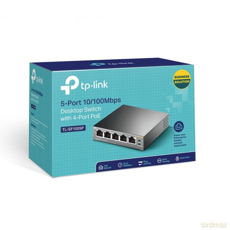Przełącznik SF1005P 5 x FE (4x PoE)