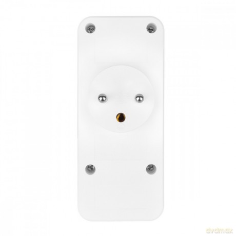 Rozdzielacz na 3 gniazda MCE248 F/W 2xUSB-A 2xUSB-C biały
