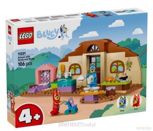 LEGO BLUEY School with Rusty and Bluey (11221) [KLOCKI]