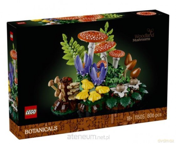 LEGO BOTANICALS Woodland Mushrooms (11505) [KLOCKI]
