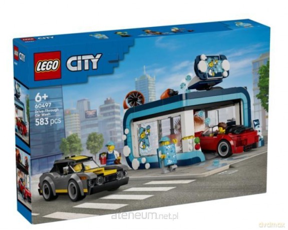 LEGO CITY Drive-Through Car Wash (60497) [KLOCKI]
