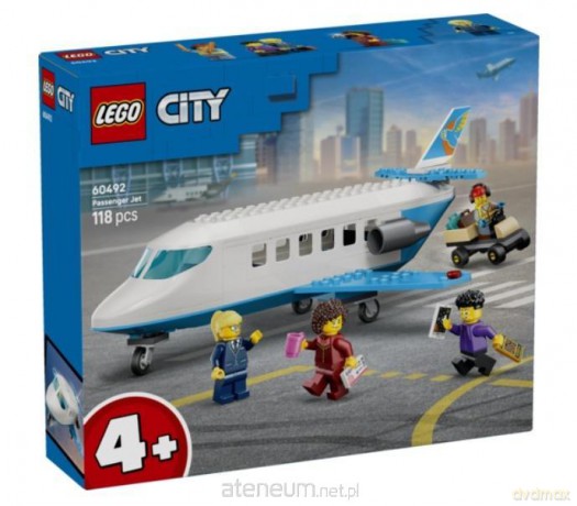 LEGO CITY Passenger Jet (60492) [KLOCKI]