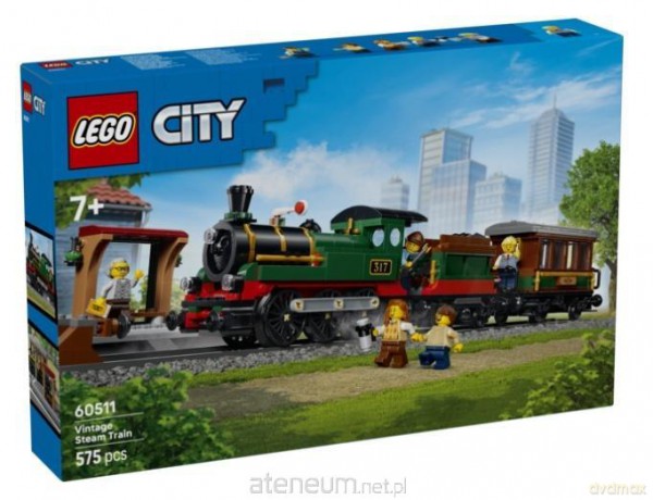 LEGO CITY Vintage Steam Train (60511) [KLOCKI]