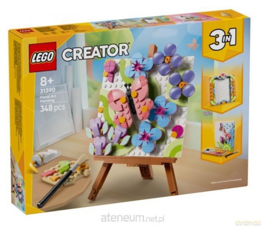 LEGO CREATOR Floral Art Decor Painting (31390) [KLOCKI]
