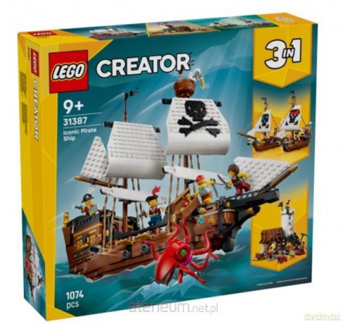 LEGO CREATOR Iconic Pirate Ship (31387) [KLOCKI]