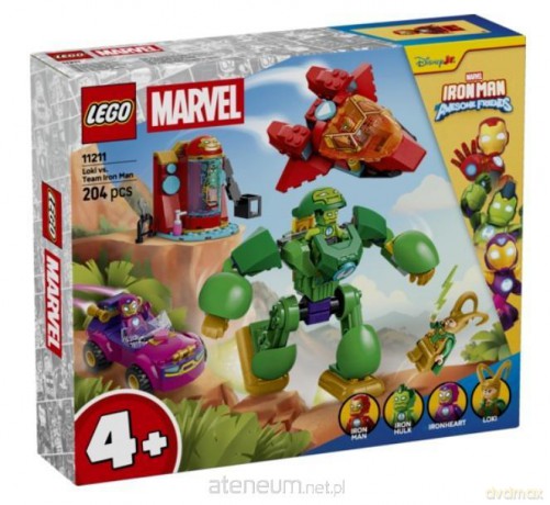 LEGO DISNEY Loki vs. Team Iron Man (11211) [KLOCKI]