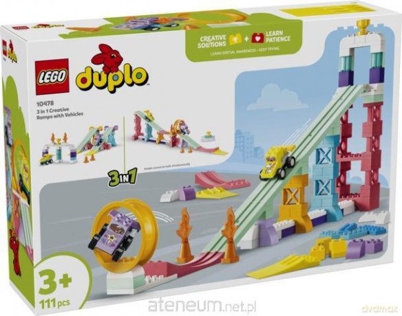 LEGO DUPLO Creative Ramps with Vehicles (10478) [KLOCKI]