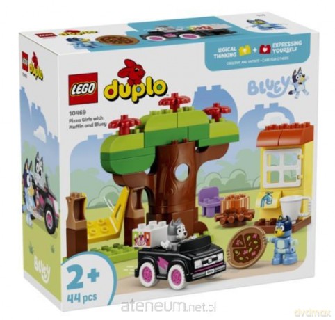 LEGO DUPLO Pizza Girls with Muffin and Bluey (10469) [KLOCKI]