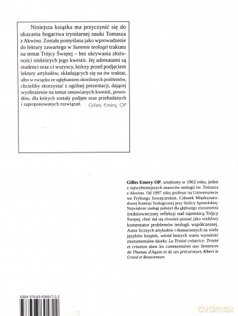 Teologia trynitarna św. Tomasza z Akwinu [KSIĄŻKA]