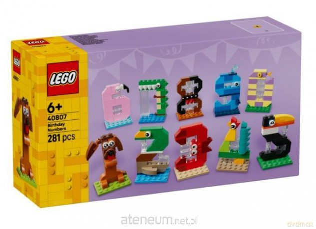 LEGO ICONIC Birthday Numbers (40807) [KLOCKI]