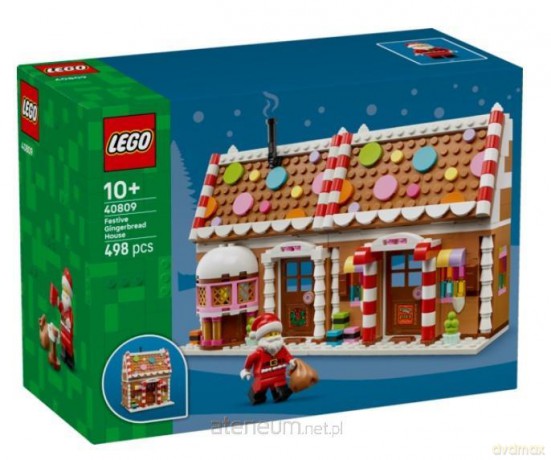 LEGO ICONIC Festive Gingerbread House (40809) [KLOCKI]