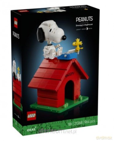 LEGO IDEAS Peanuts: Snoopy's Doghouse (21368) [KLOCKI]