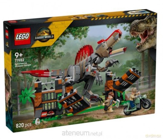LEGO JURASSIC WORLD Spinosaurus Escape (77982) [KLOCKI]