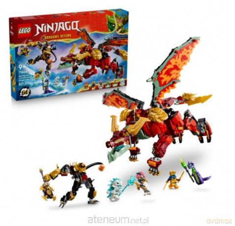 LEGO NINJAGO Wyldfyre's Transforming Dragon (71868) [KLOCKI]