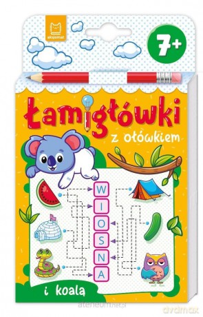 Łamigłówki z ołówkiem i koalą. Od 7 lat - Beata Karlik [KSIĄŻKA]