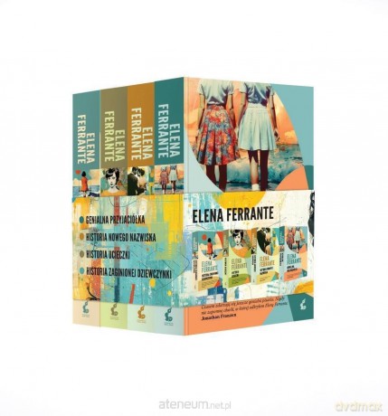 Pakiet: Genialna przyjaciółka (Tom 1-4) - Elena Ferrante [KSIĄŻKA]