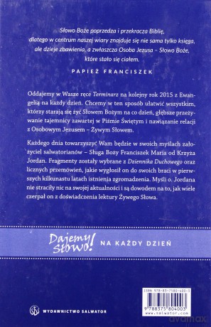 Terminarz 2015 Ewangelia na każdy dzień [KSIĄŻKA]