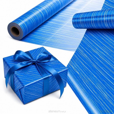 Papier ozdobny Błękit Szlachetny X-Strong 35 cm x20m
