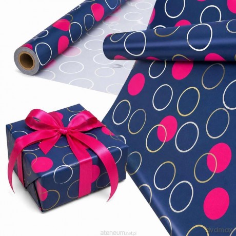 Papier ozdobny Elegancki granat X-Strong 35 cm x20m