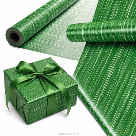 Papier ozdobny Intensywna Zieleń X-Strong 35 cm x20m