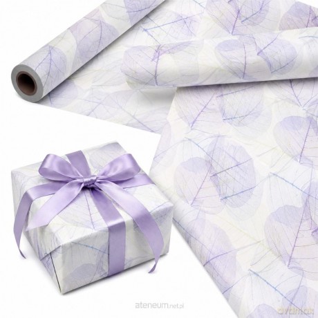 Papier ozdobny Liście Pastelowe X-Strong 35 cm x20m