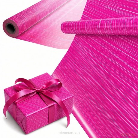 Papier ozdobny Różowy Szlachetny X-Strong 35 cm x20m