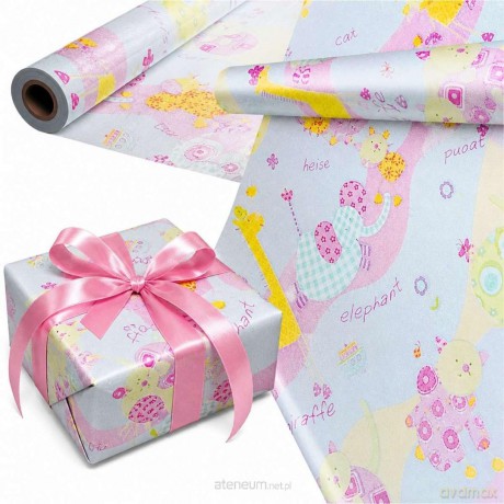 Papier ozdobny Zwierzątka X-Strong 35 cm x20m