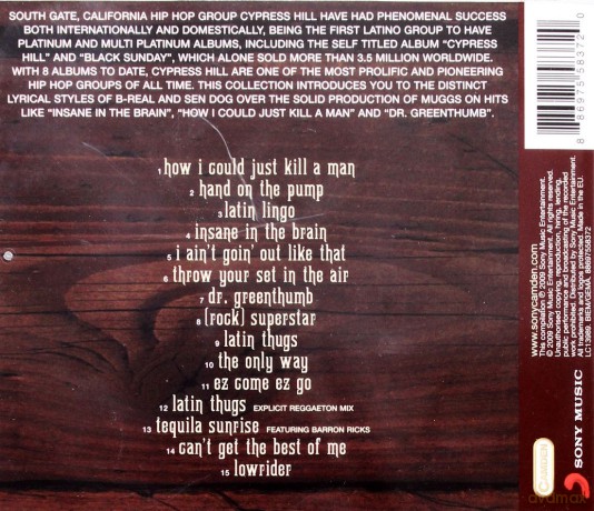 Cypress Hill: Greatest Hits From The Bong [CD]