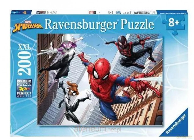 RAVENSBURGER 2D 200 el. Spiderman [PUZZLE]