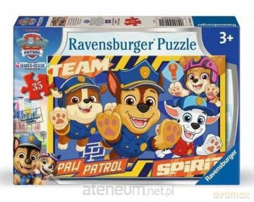 RAVENSBURGER 2D 35 el. Psi Patrol Drużyna [PUZZLE]