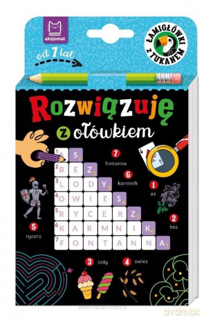 Rozwiązuję z ołówkiem. Łamigłówki z tukanem - Beata Karlik [KSIĄŻKA]