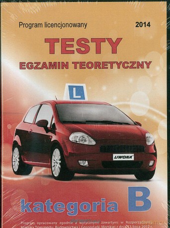Testy prawa jazdy kategorii B. Egzamin teoretyczny [DVD]