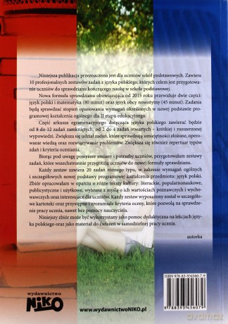 Testy z języka polskiego. Sprawdzian po klasie 6 [KSIĄŻKA]
