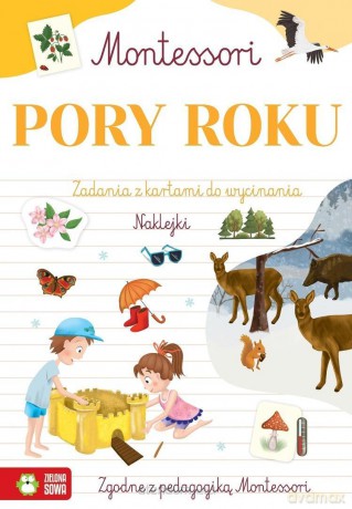 Zeszyt Montessori. Pory roku - Zuzanna Osuchowska, Marcelina Gradowska [KSIĄŻKA]