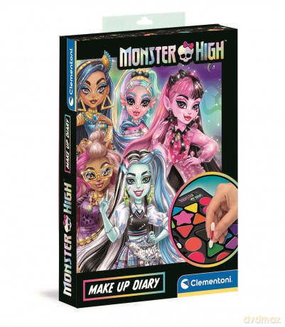 Clementoni - Monster High Make Up Diary (I-18801)