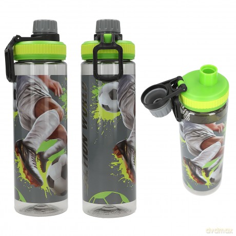 Dino World - Action World Drinking Bottle - XL - Green and Black