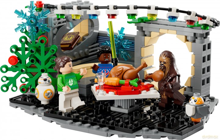 LEGO Star Wars TM - Millennium Falconâ˘ Holiday Diorama (40658)