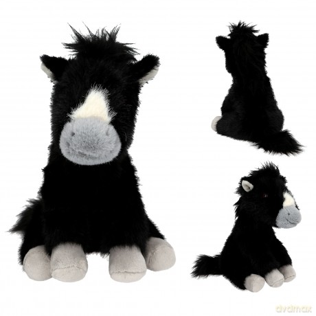 Miss Melody - Plush Horse Black 20 cm (0414047)
