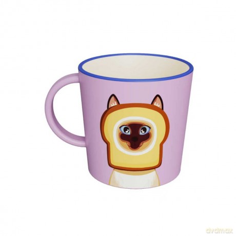 Quy Cup - Mug - Toast Cat