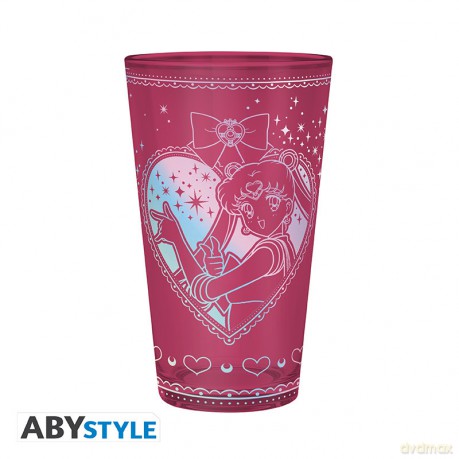 SAILOR MOON - Premium Large Glass - 400ml - Moonlight Magic box