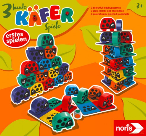 3 bunte Käferspiele