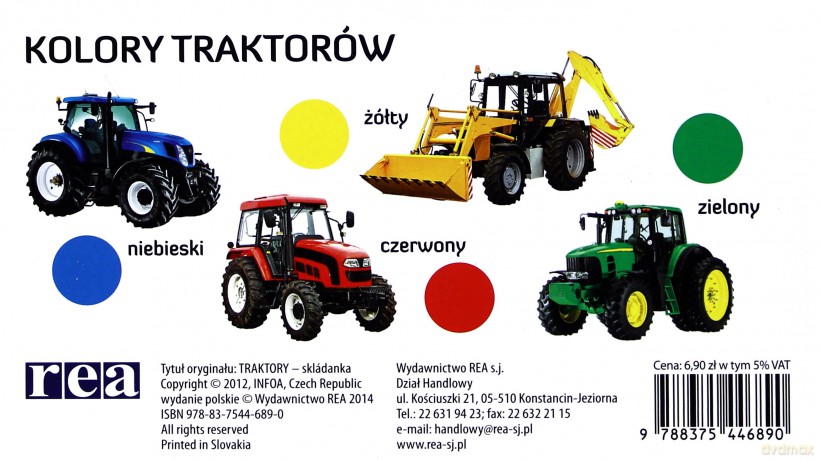 Traktory (Harmonijka) [KSIĄŻKA]