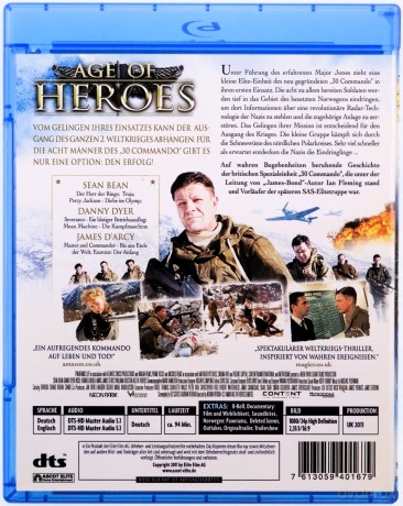 Age Of Heroes (Czas bohaterów) [Blu-Ray]