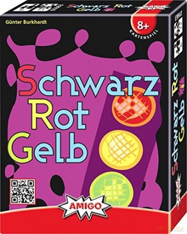 Amigo 01663 - Schwarz Rot Gelb - Kartenspiel