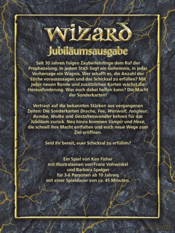 Amigo 02601 - Wizard 30-Jahre-Edition - Kartenspiel (Wizard Edycja na 30-lecie)