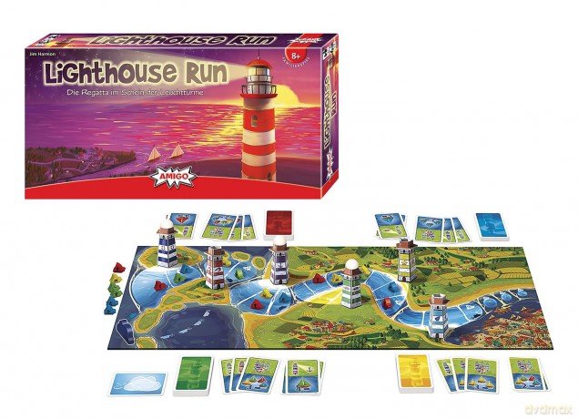 Amigo Lighthouse Run - Familienspiel (Amigo Lighthouse Run Gra rodzinna)