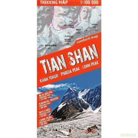 Trekking map Tian Shan 1:100 000