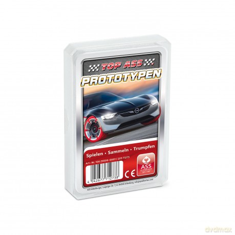 ASS Altenburger 22571273 - Gra w kwartet TOP ASS Prototypy (Prototypen) - Gra karciana