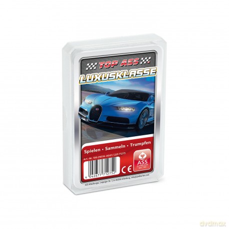ASS Altenburger 22571275 - Gra w kwartet TOP ASS Samochody luksusowe - Gra karciana
